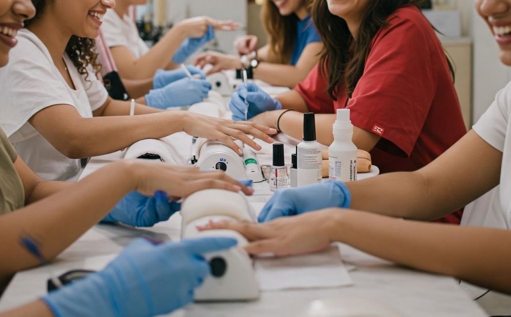 Relaxing nail care